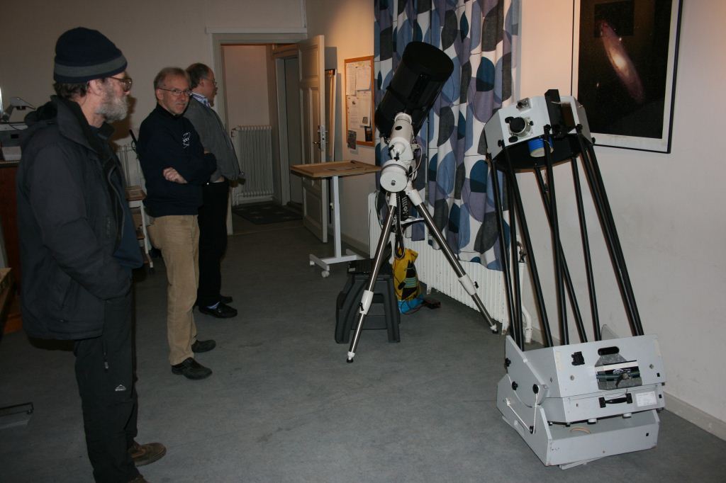 Liten teleskoputställning 2012-10-13