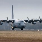 US diplomats evacuated from Sudan Lockheed C-130 Hercules transport aircraft of the Royal Netherlands Air Force (File photo: Netherlands Ministry of Defence)