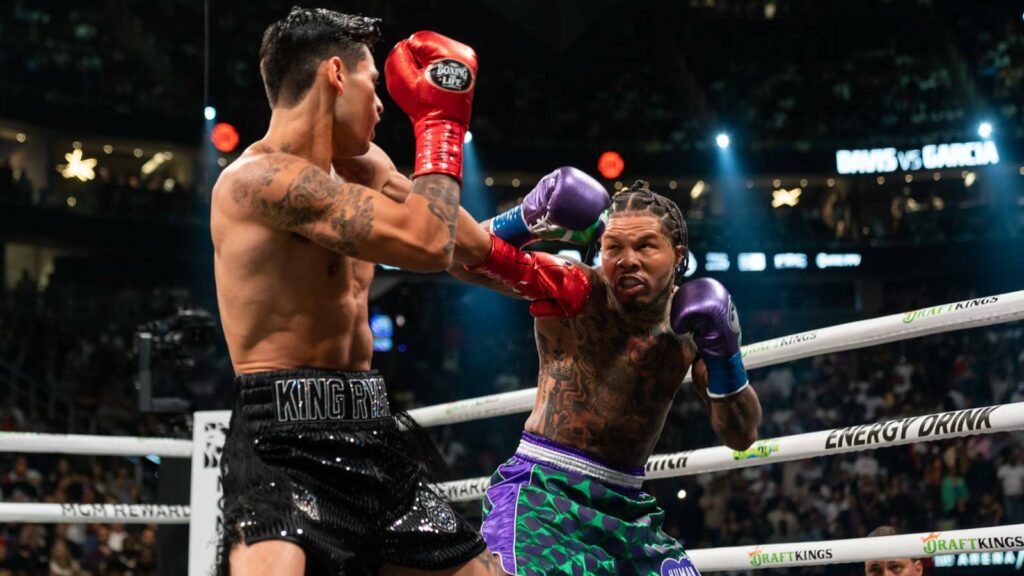 Gervonta Davis delivers a knockout blow to Ryan Garcia