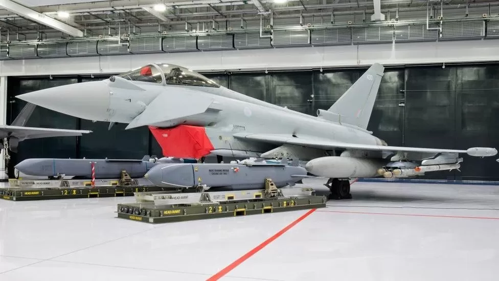 The Royal Air Force of the United Kingdom has equipped its Eurofighter Typhoon fighter jets with Storm Shadow missiles.