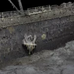 Titanic's bow remains unmistakable even after years submerged.