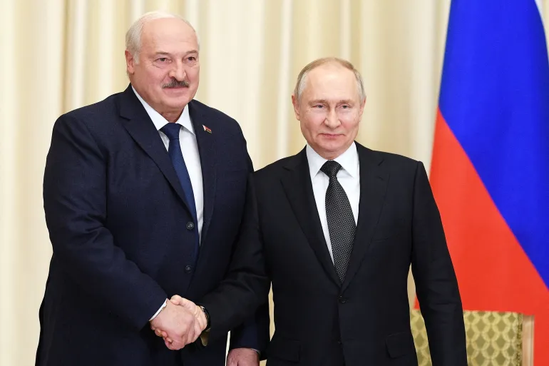Alexander Lukashenko and Vladimir Putin: Strong Allies in Russia and Belarus