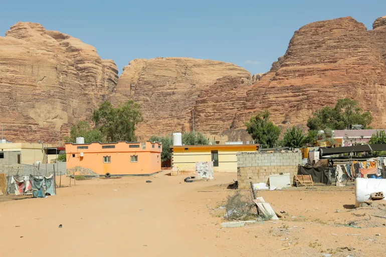Residing in the Wadi Rum Village: The Home of Salaha al-Zalabeih and Her Family.