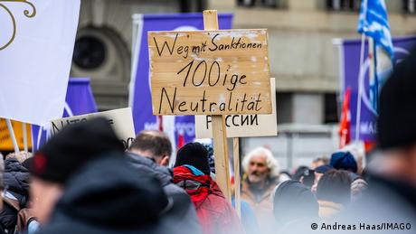 Switzerland's neutrality sparks divisive debate.