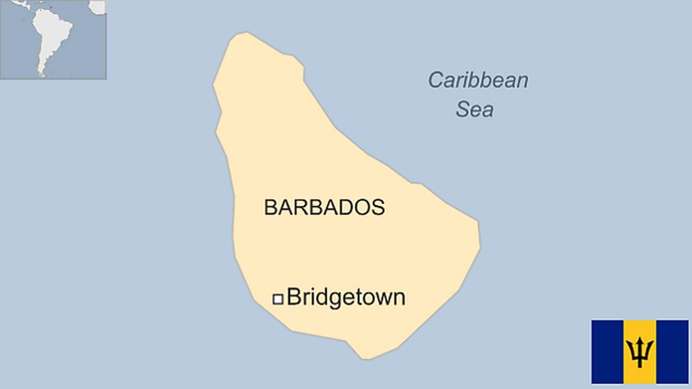 Barbados Map