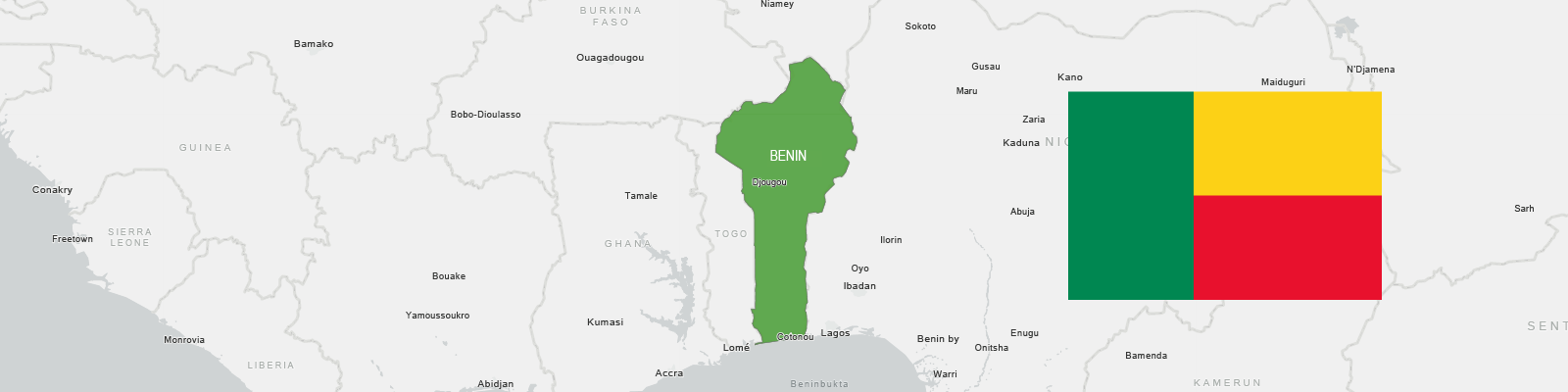 Benin Map