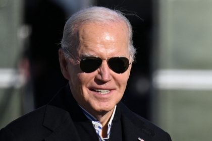 President Biden prepares to board Air Force One at Joint Base Andrews in Maryland on December 20, 2023, en route to Milwaukee, Wisconsin.
