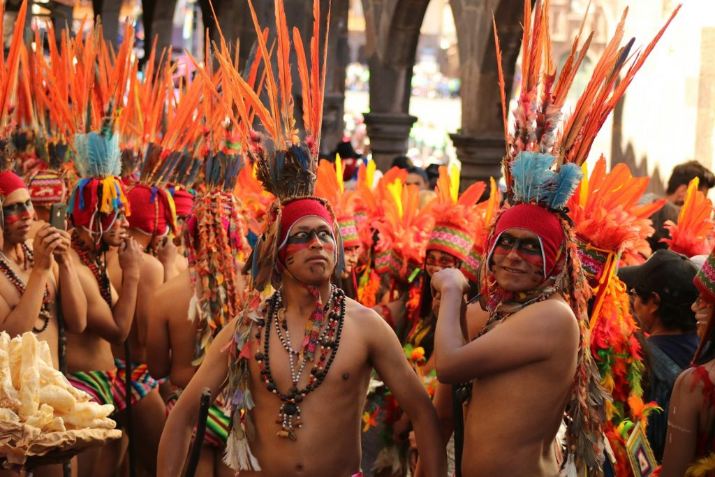 people wearing costumes Inti Raymi Embracing Culture
