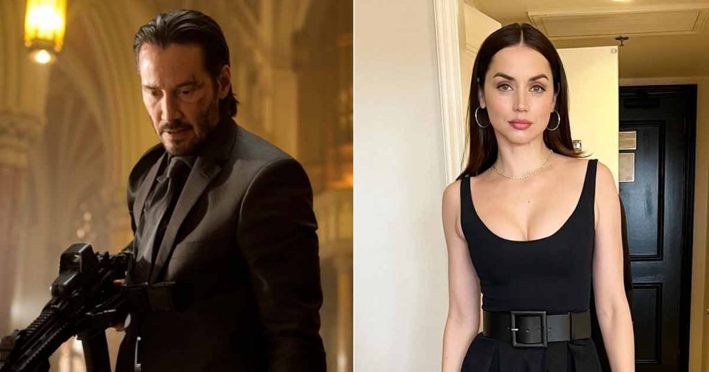 Revealing Keanu Reeves' Appearance as John Wick in Ballerina: A First Look at CinemaCon