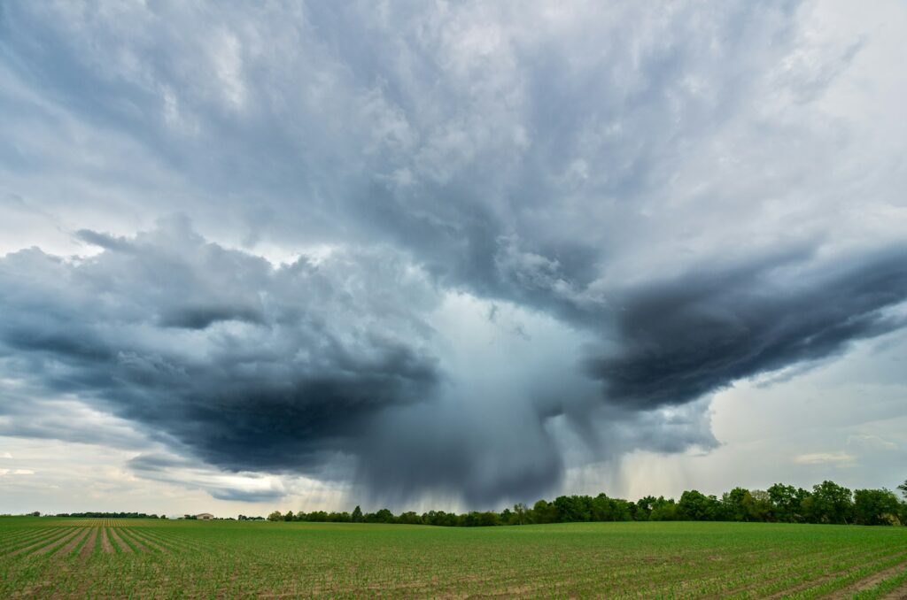 microburst thunderstorm Weather Traveling for Astronomy