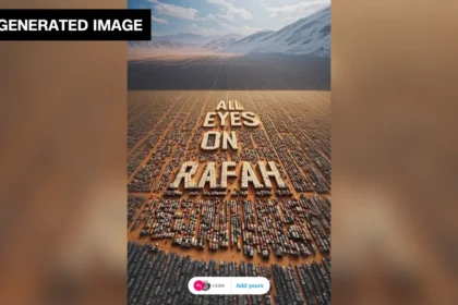 How a Likely AI-Generated Image of Gaza Took Over the Internet