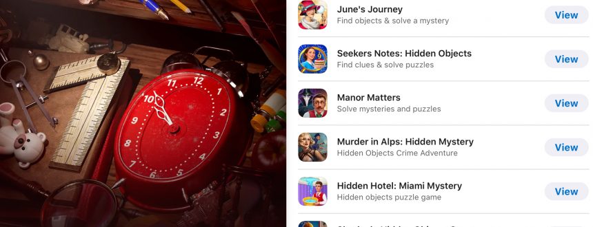 App Store Preview: Top 10 Hidden-Object Games