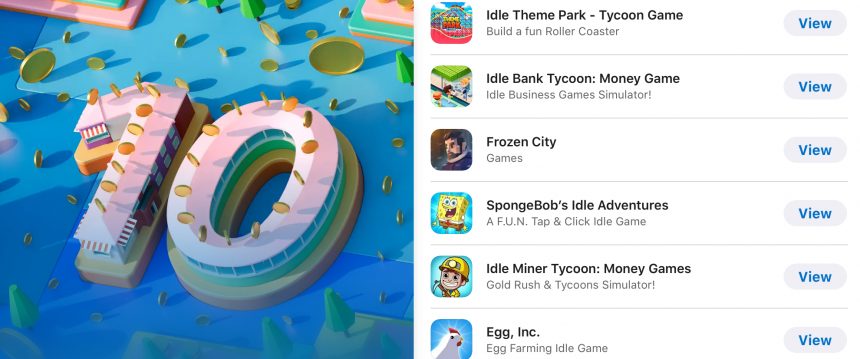 App Store Preview: Top 10 Idle Games