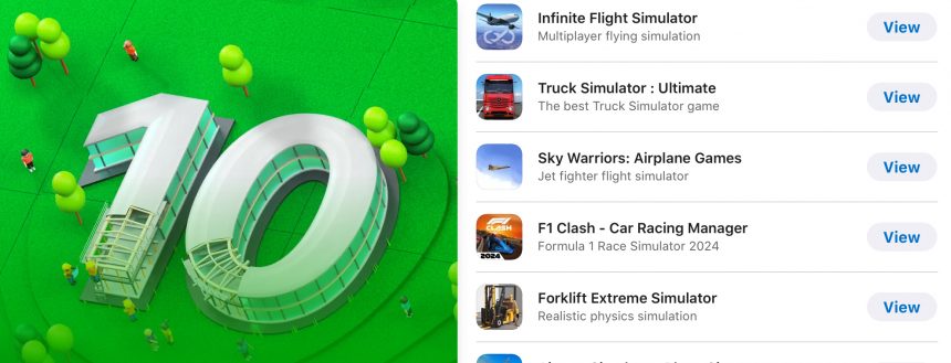 App Store Preview: Top 10 Simulation Games