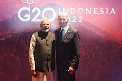 Prime Minister Shri Narendra Modi met H. E. Mr. Joe Biden, President of the United States of America in G20 Summit in Bali, Indonesia