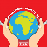 labor day, international worker's day, banner