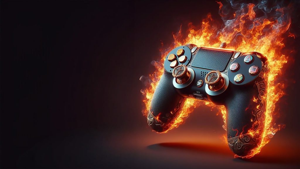 ai generated, controller, gamepad Custom mods and extensions Grindcraft