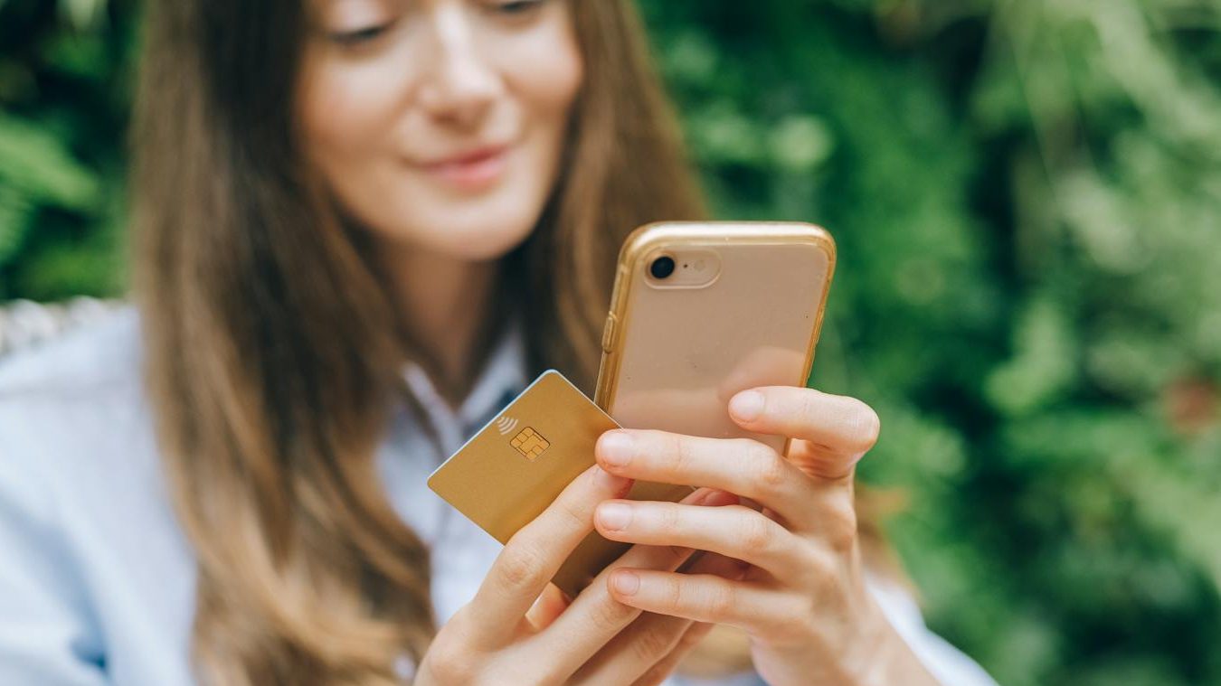 A Woman Doing Online Shopping