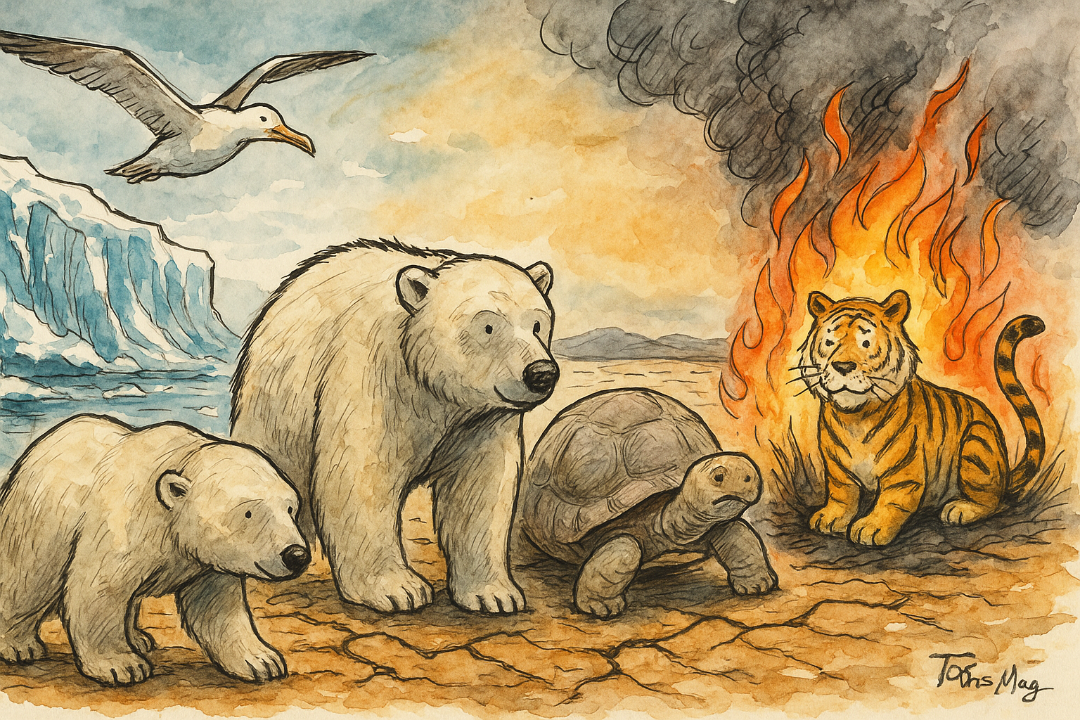 The Impact of Climate Change on Wildlife: A Global Crisis Unfolding ...