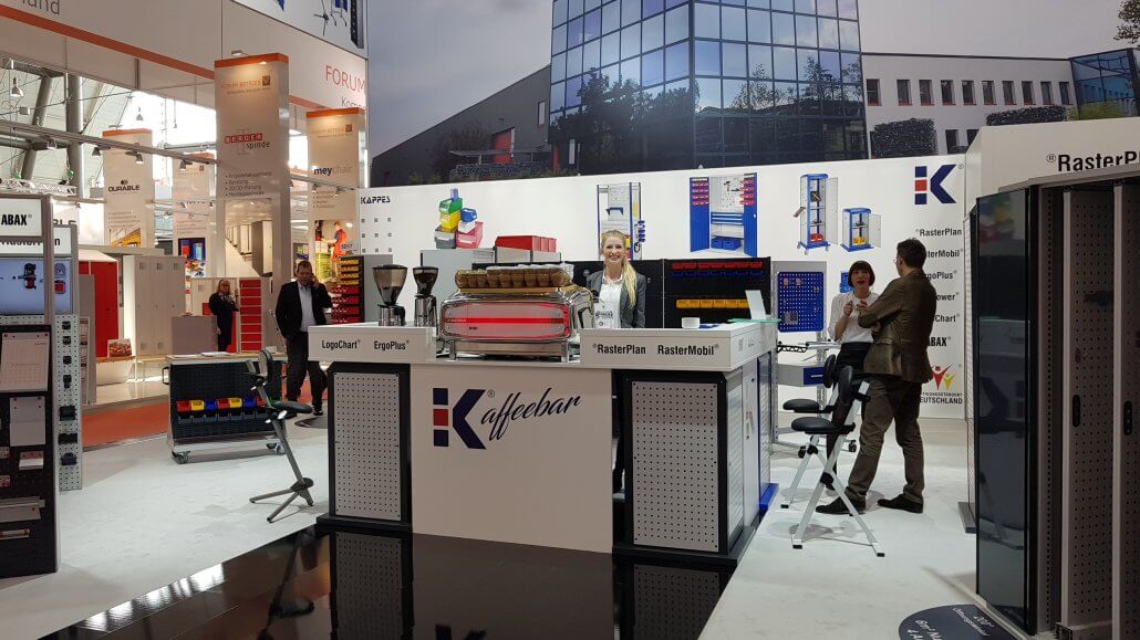 LogiMat 2019 // Kaffeecatering für Kappes Kaffeebar