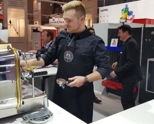 LogiMat 2019 // Kaffeecatering für Kappes Kaffeebar