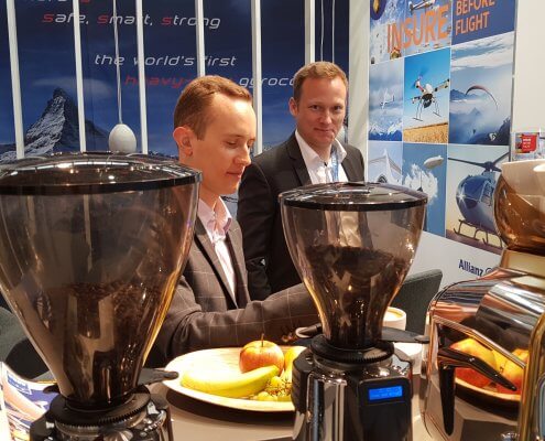 AERO 2019 - AGCS Allianz Luftfahrt, Kaffee & Co.