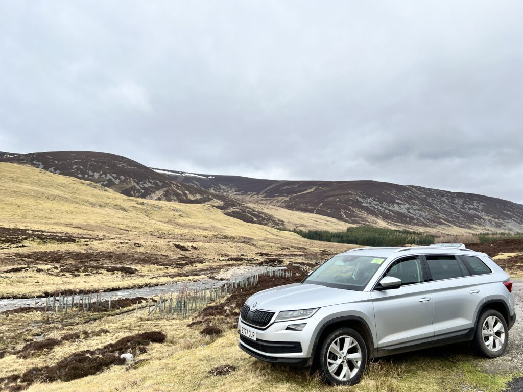 Drive through the highlands