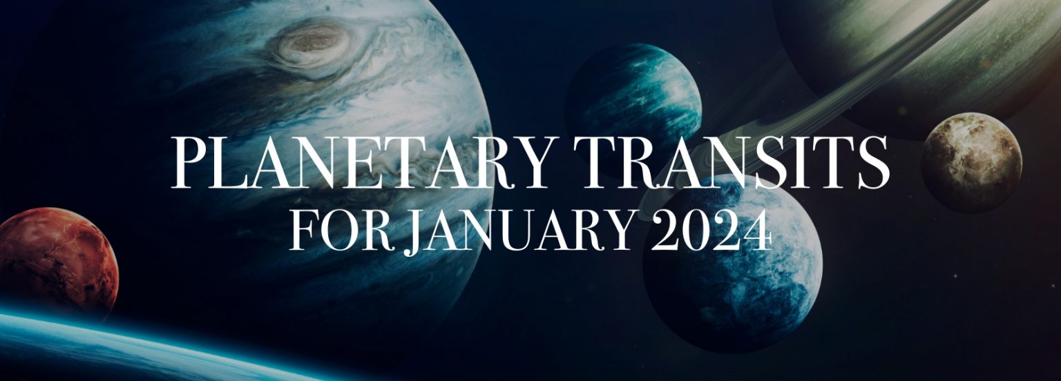 transits for January 2024 Starlight Inspiration