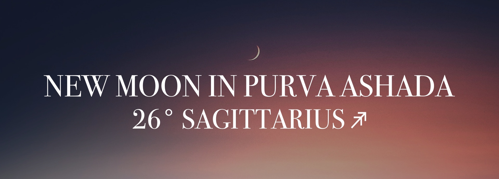 new moon in purva ashada january 2024