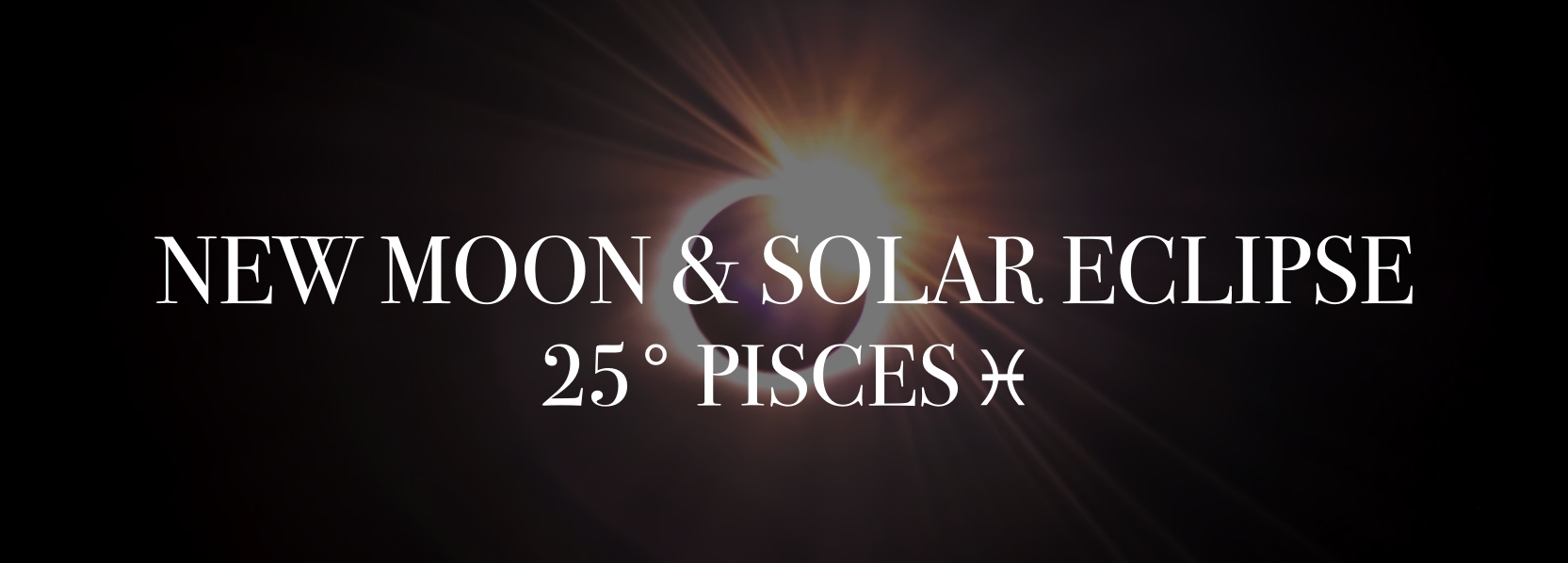 new moon solar eclipse in pisces april 8 2024