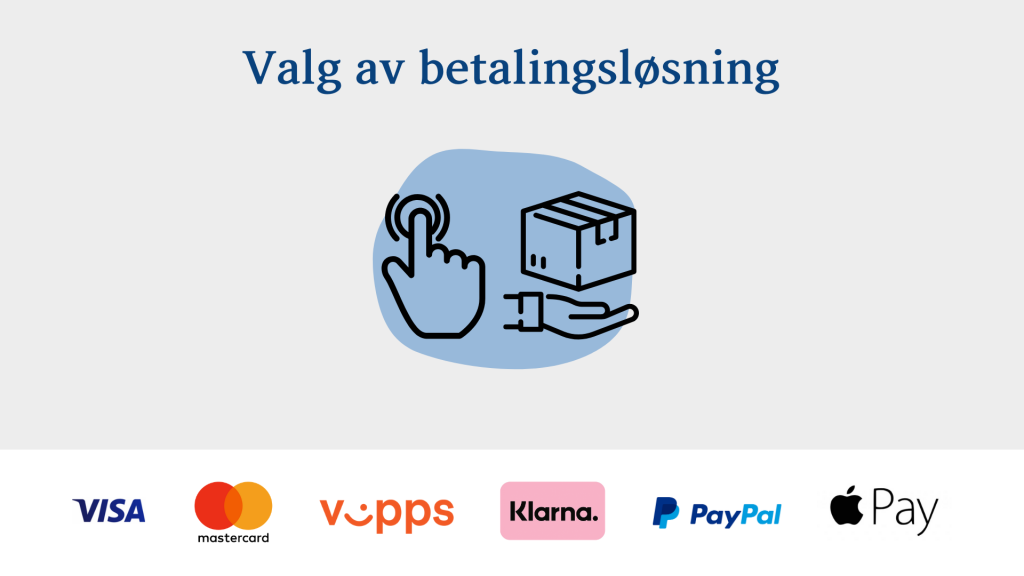 Valg av betalingsleverandør