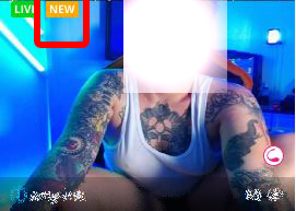 Neue Live Cam Models werden in der Anfangsphase speziell beworben.