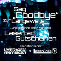 Gewinnspiel Lasertag Arena Siegen und LaserArea Herborn - 2020