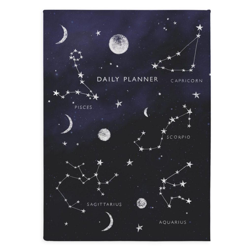 Zodiac Constellations Daily Planner