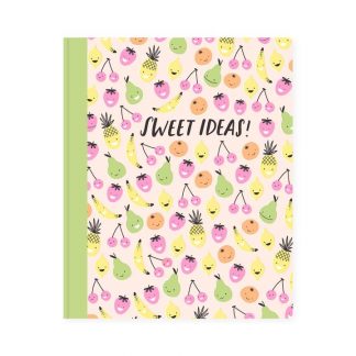 Sweet Ideas Faux Quarterbound A5ish Notebook