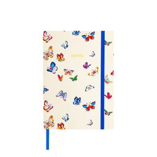 Autumn Butterflies Clothbound Notebook A5 - Cath Kidston for Ohh Deer