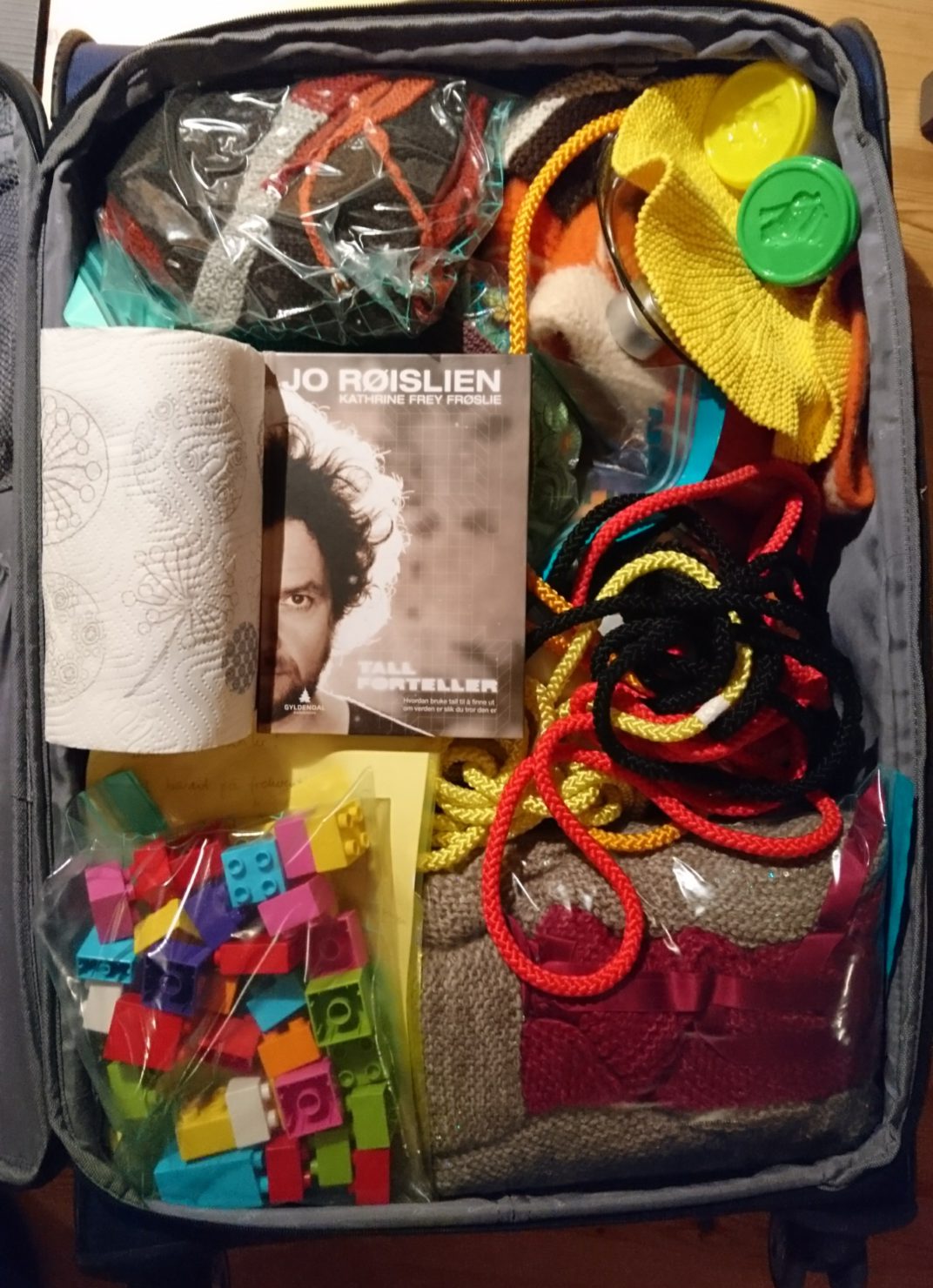 Kofferten er pakket for ferie