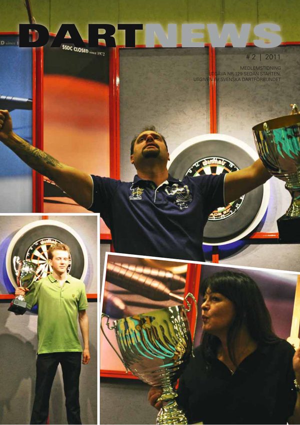 Omslag till Dartnews 2011 nr 2
