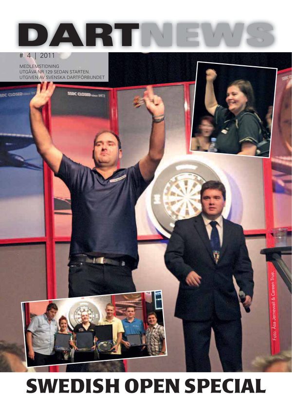 Omslag till Dartnews 2011 nr 4