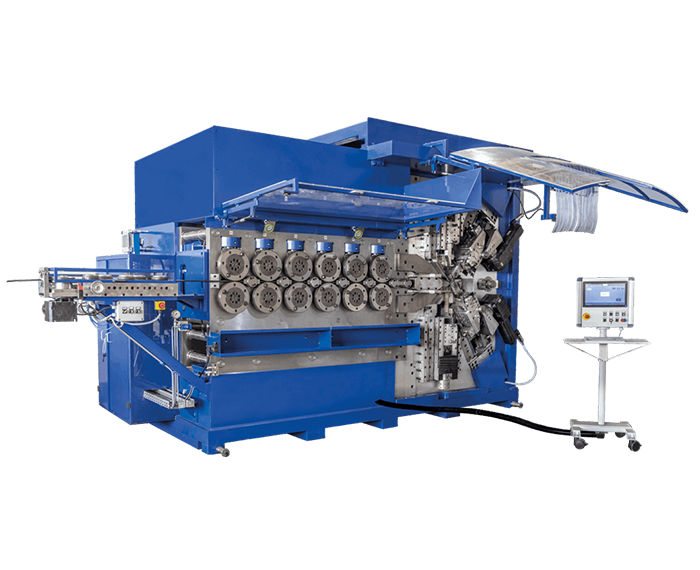 Bobinadora de muelles CNC de alta productividad