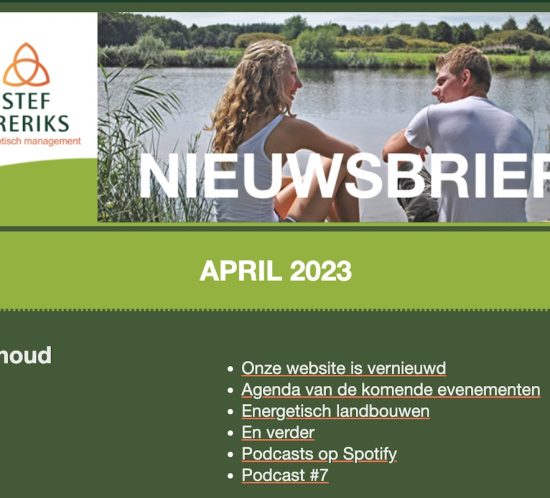 Nieuwsbrief April header