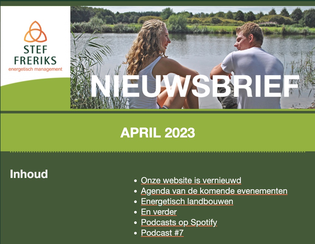 Nieuwsbrief April header