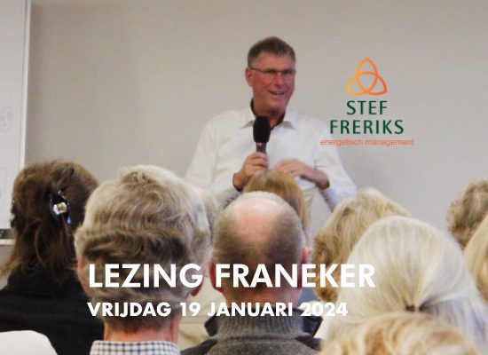 Stef geeft lezing