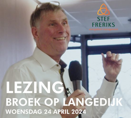 Lezing in Broek op Langendijk op 24 april 2024