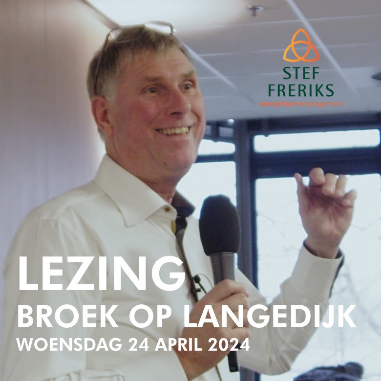 Lezing in Broek op Langendijk op 24 april 2024
