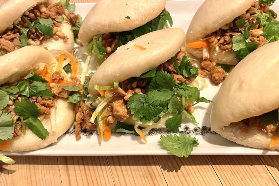 kalkun i steam buns