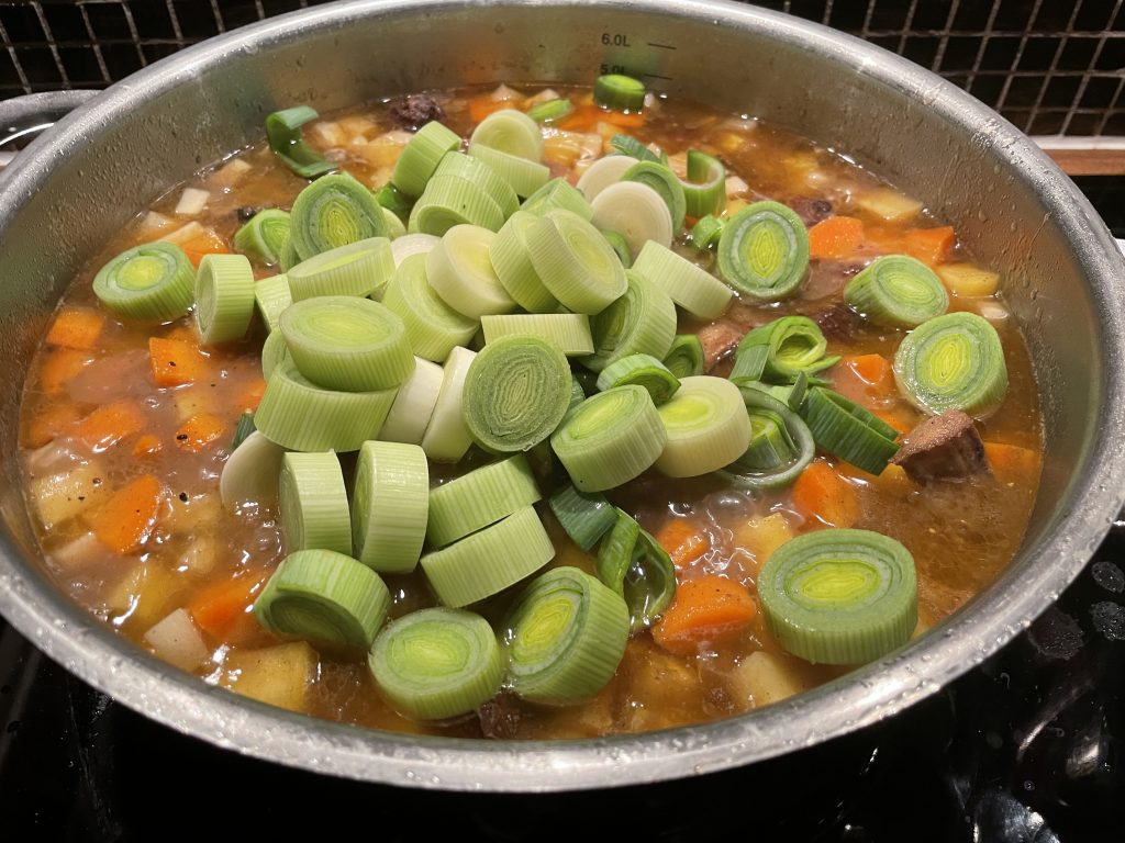 Sosekjøtt (småsteik) med grønnsaker