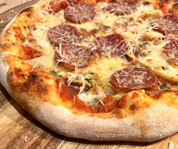 Pizza parmigianino