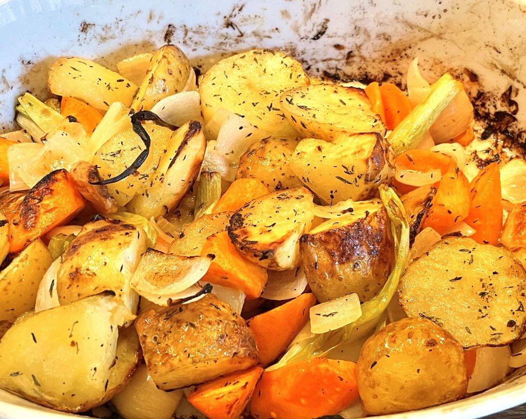 Bakt potet og grønnsaker – Steike god mat