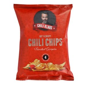 Chili Klaus chips m/chili vindstyrke 4 150 g